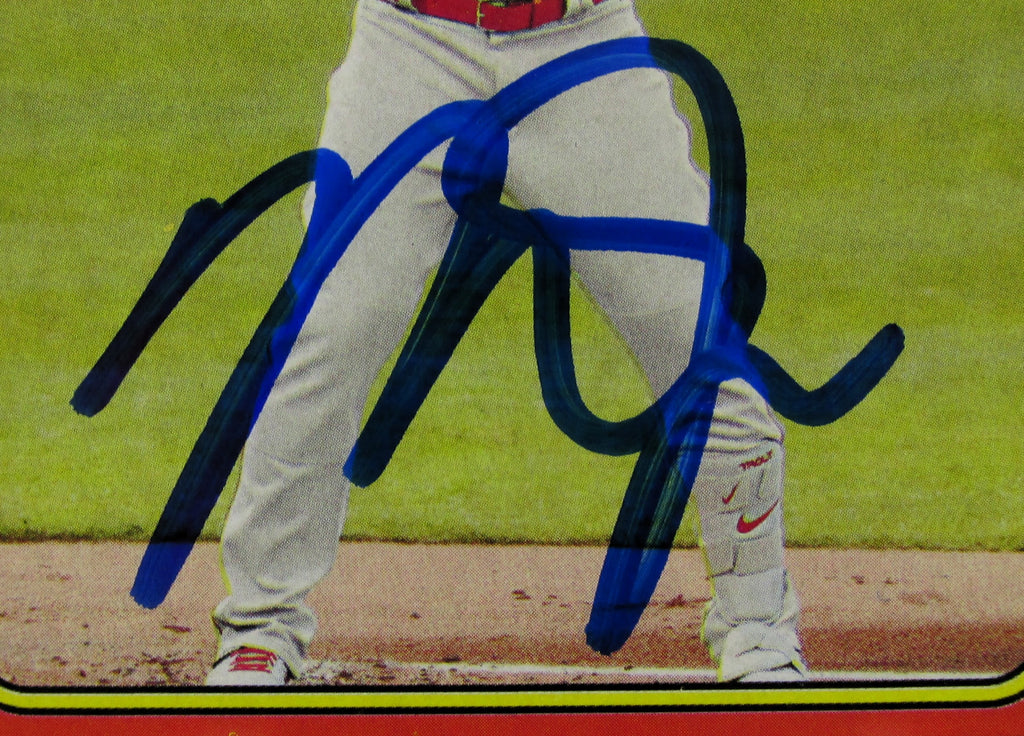 Mike Trout Signed Card With COA (PC482578) (Angels)
