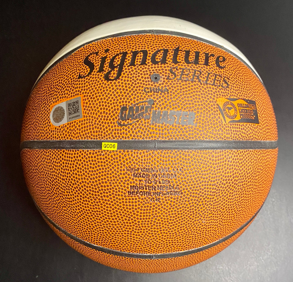Isiah Thomas Signed Logo Basketball With COA (PC605884) (Hoosiers, Pistons)