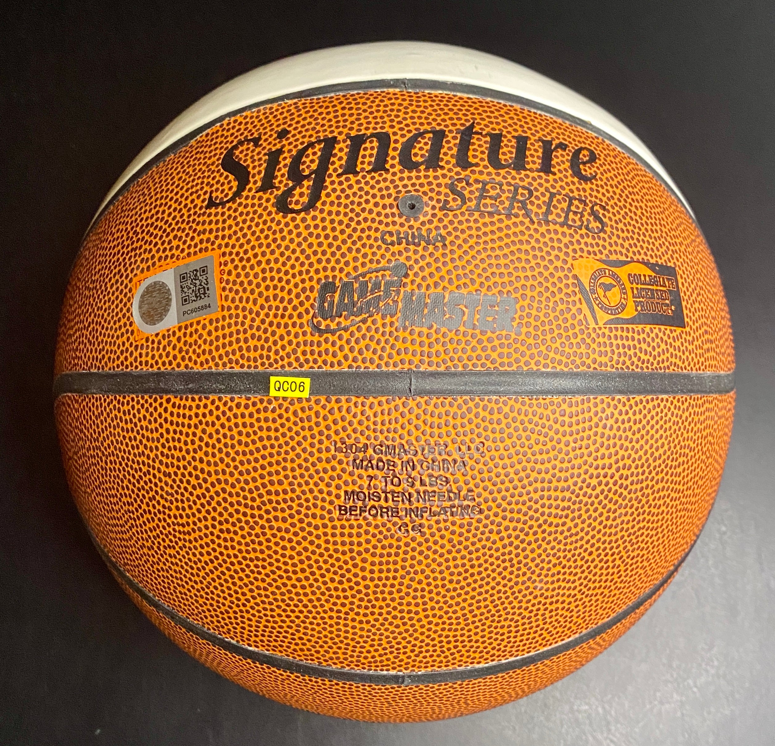 Isiah Thomas Signed Logo Basketball With COA (PC605884) (Hoosiers, Pistons)
