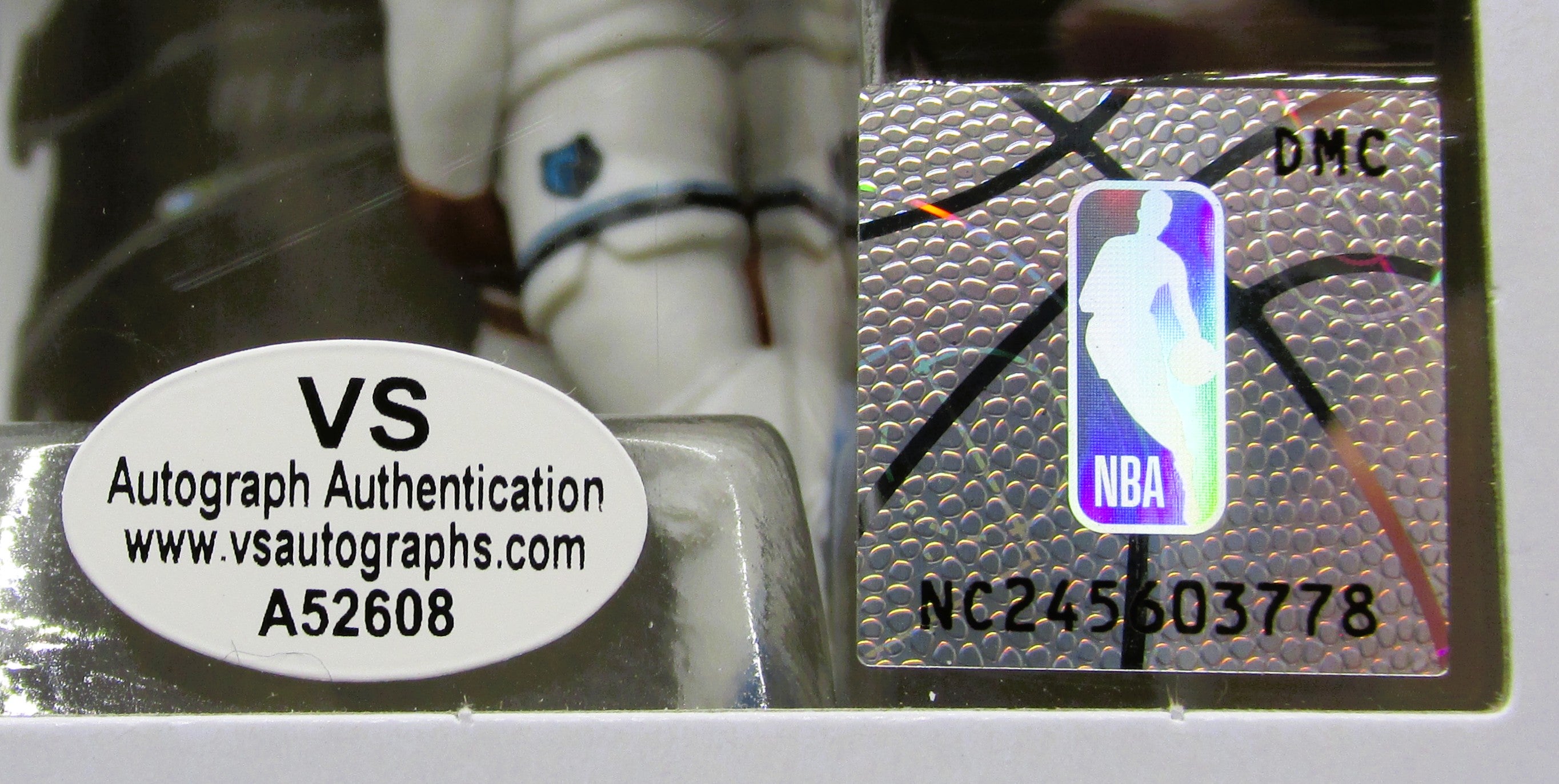Ja Morant Signed Funko In Case With COA (A52608) (Grizzlies)