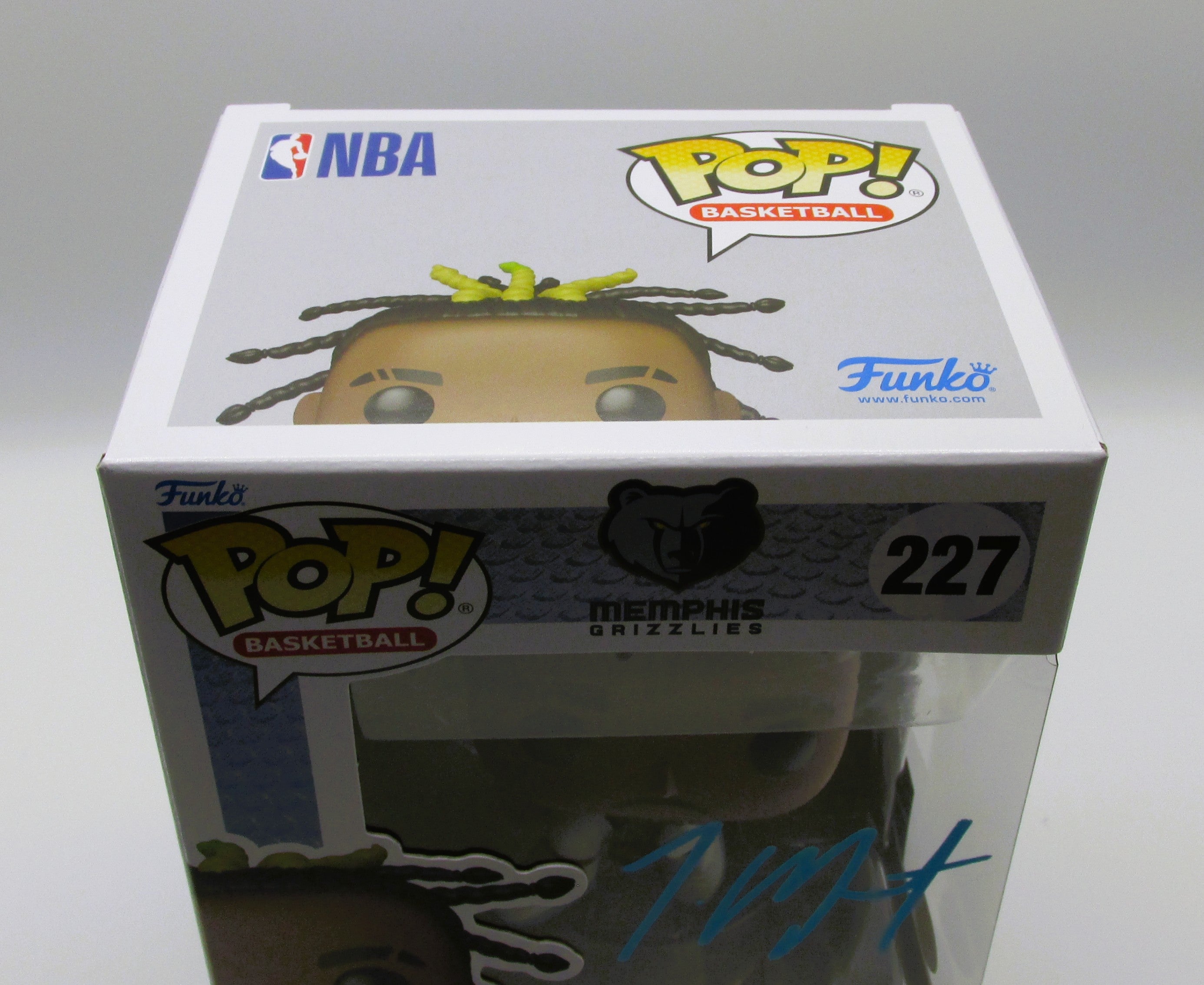 Ja Morant Signed Funko In Case With COA (A52608) (Grizzlies)