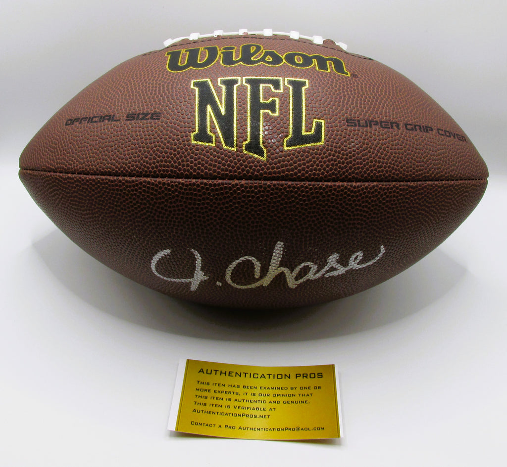 Ja'Marr Chase Signed Football With COA (986837) (Bengals)