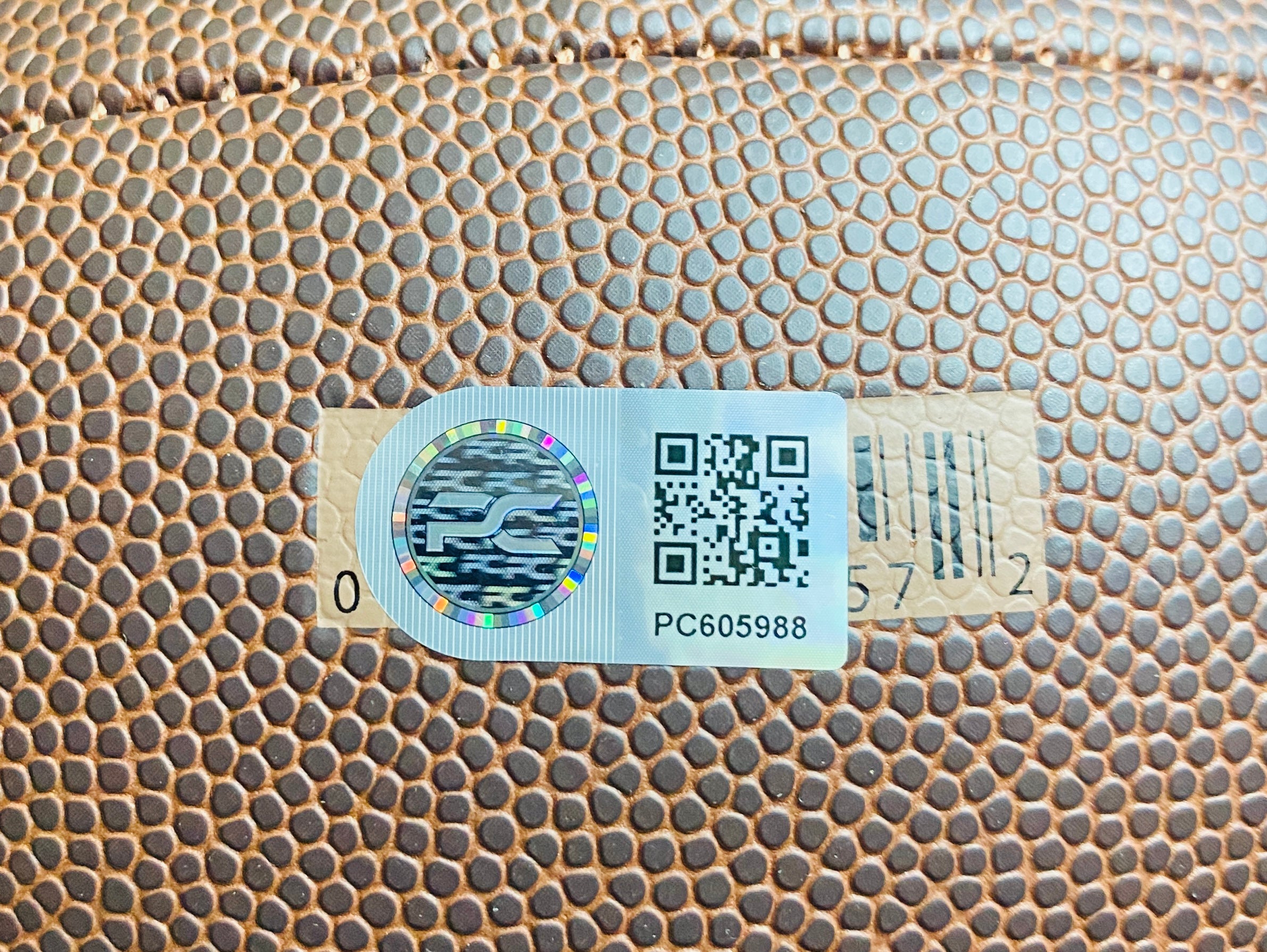 Jahmyr Gibbs Signed Football With COA (PC605988) (Lions)