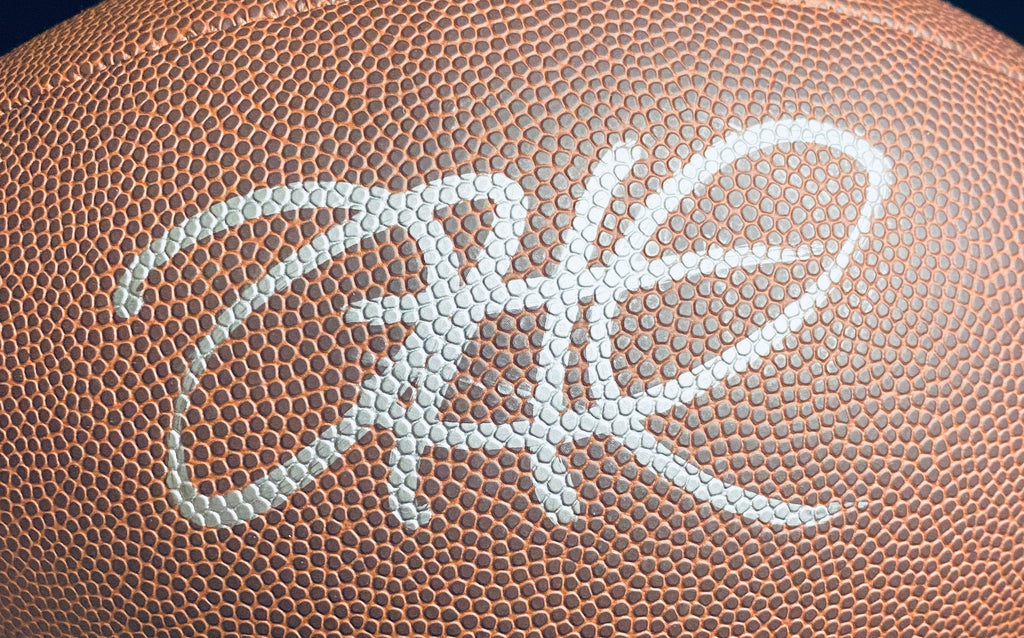 Jalen Hurts Signed Football With COA (PC602852) (Eagles)