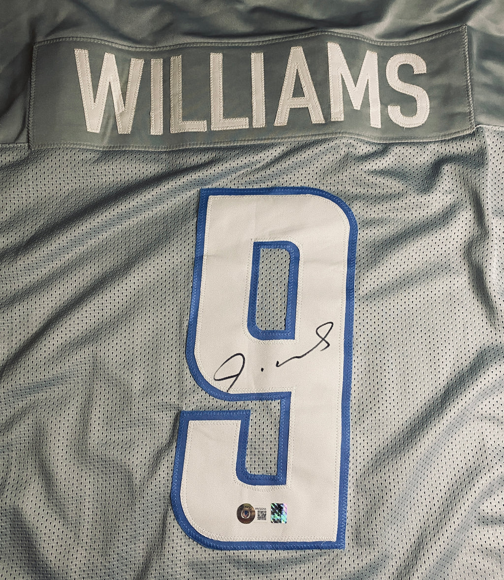 Jameson Williams Signed Authentic Jersey With COA (WV32255) (Lions)
