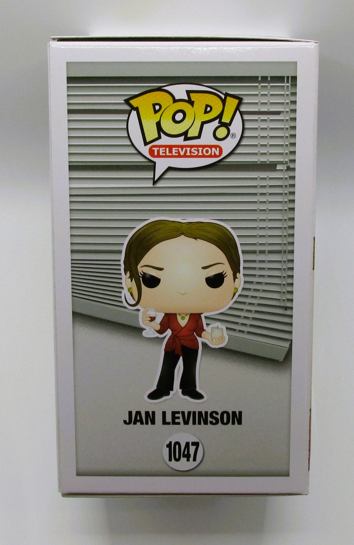 Jan Levinson (Melora Hardin) Signed Funko In Case With COA (2371671) (The Office)