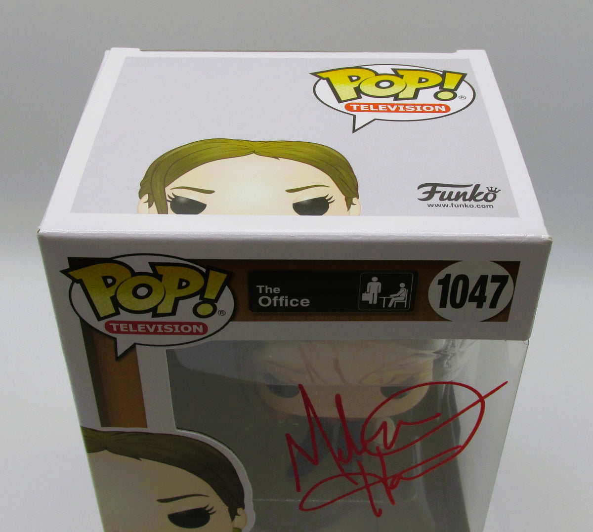 Jan Levinson (Melora Hardin) Signed Funko In Case With COA (2371671) (The Office)