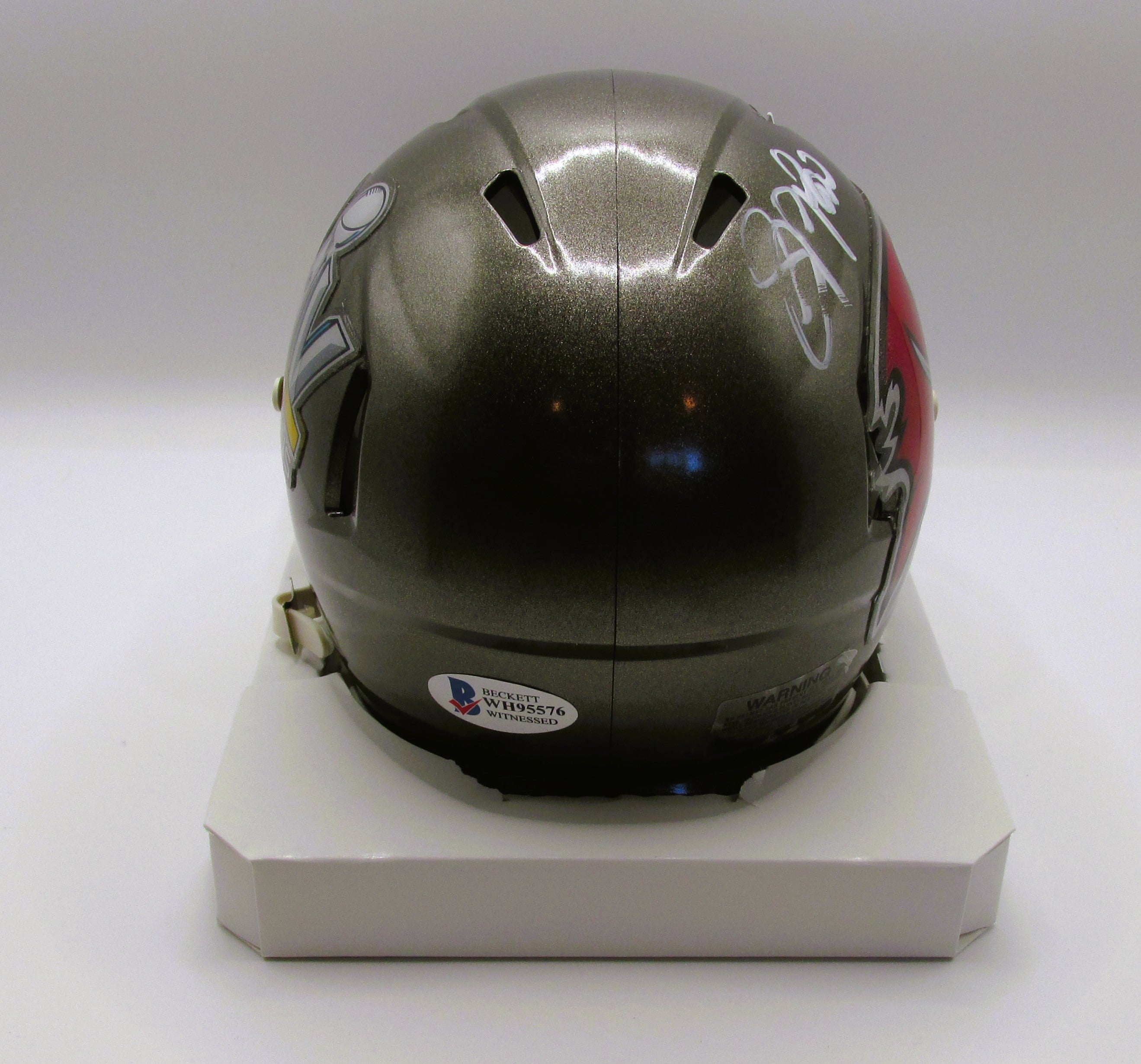 Jason Pierre-Paul Signed Mini Helmet With COA (WH95576) (Bucs)