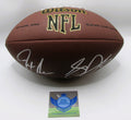 Jaxon Smith-Njigba AND Sam Darnold Signed Football With COA (3200766) (Seahawks)