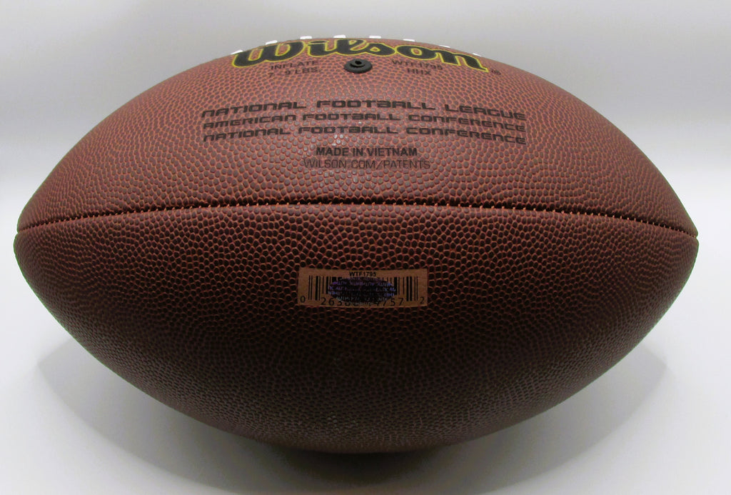 Jaxon Smith-Njigba AND Sam Darnold Signed Football With COA (3200766) (Seahawks)