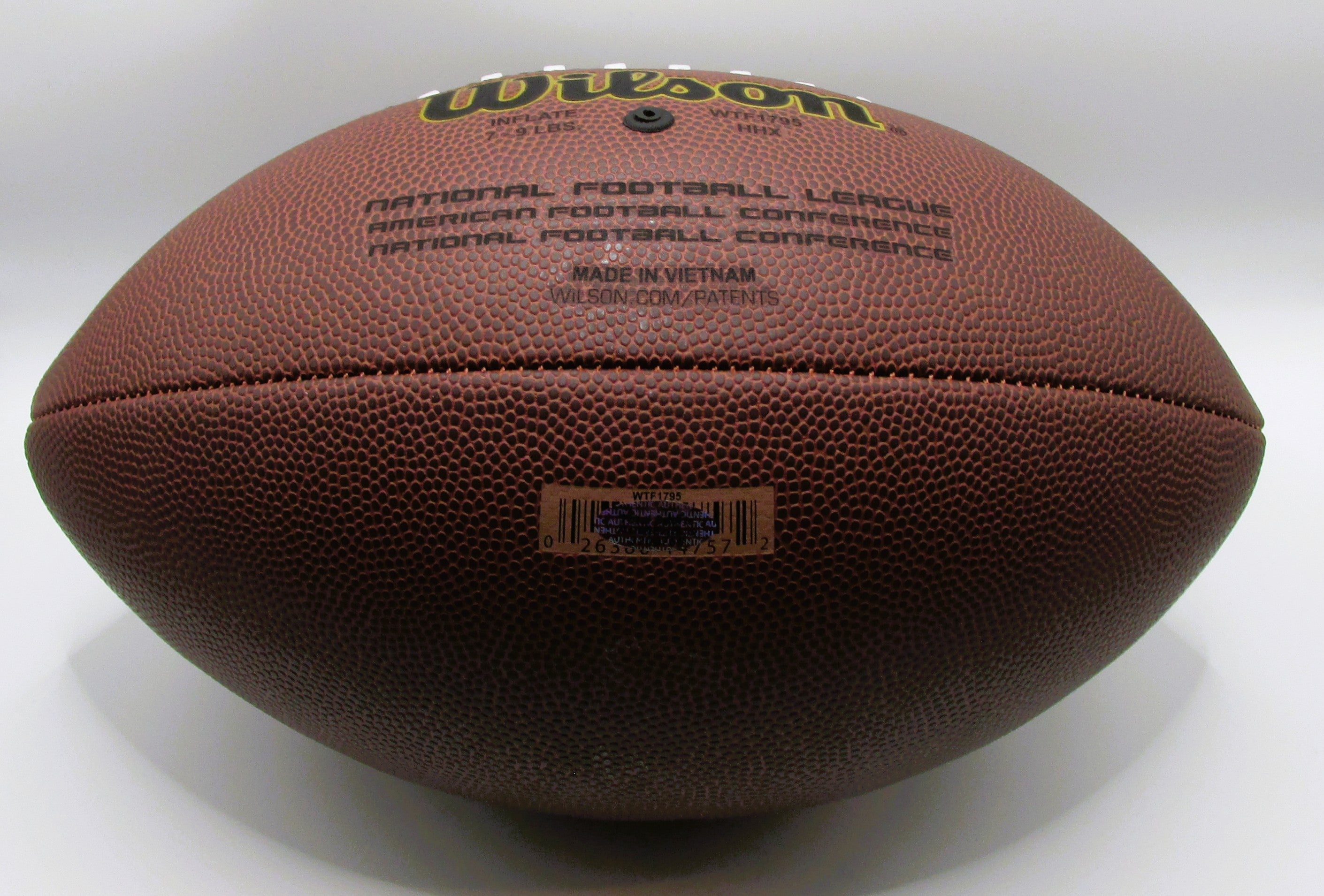 Jaxon Smith-Njigba AND Sam Darnold Signed Football With COA (3200766) (Seahawks)