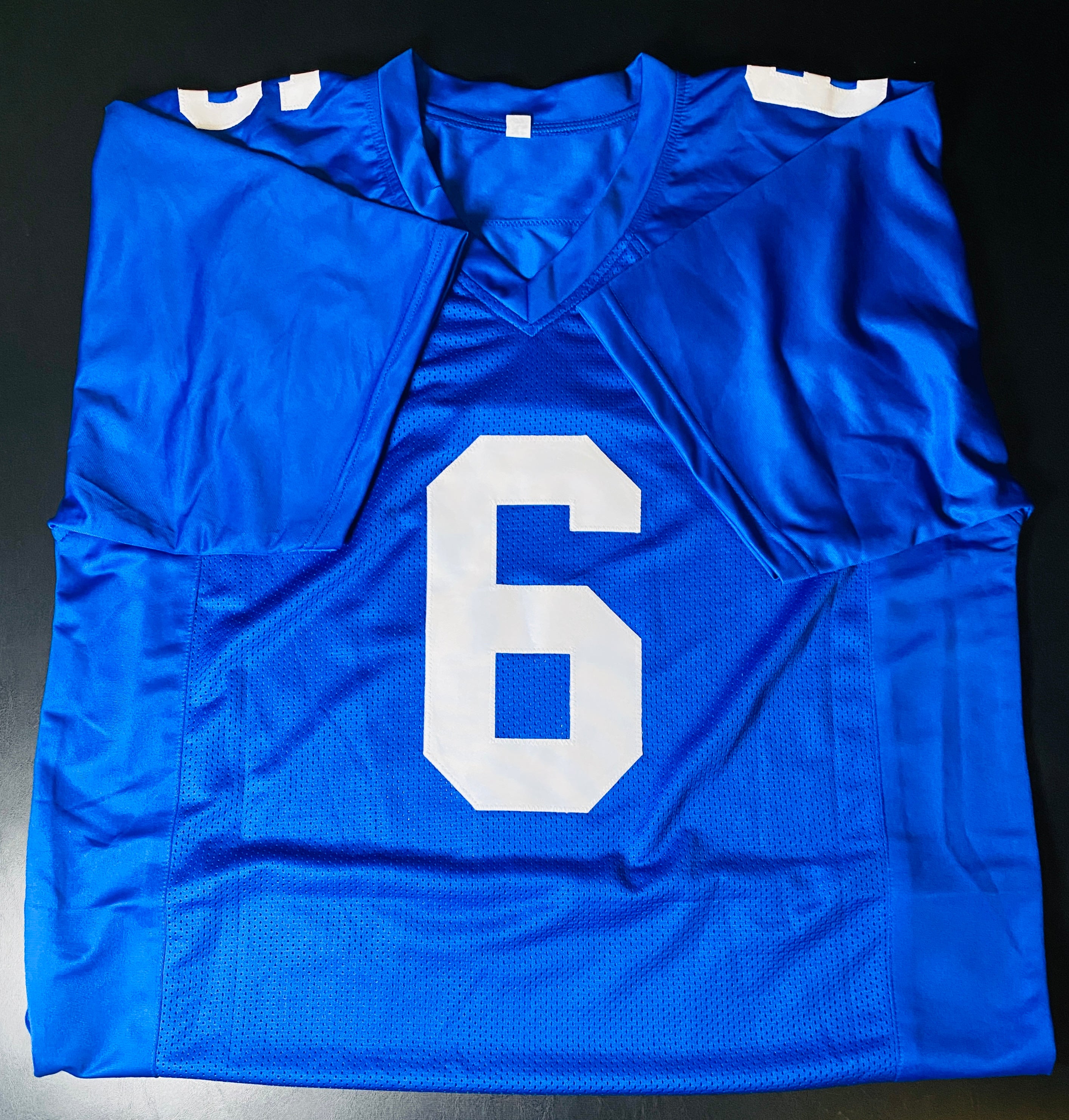 Jaxson Dart Signed Jersey With COA (A45430) (Giants)