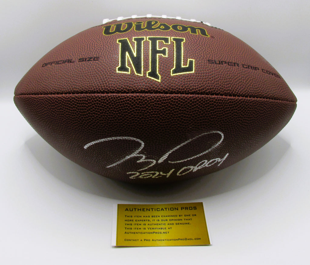 Jayden Daniels Signed Football With 2024 OROY Inscription And COA (986826) (Commanders)