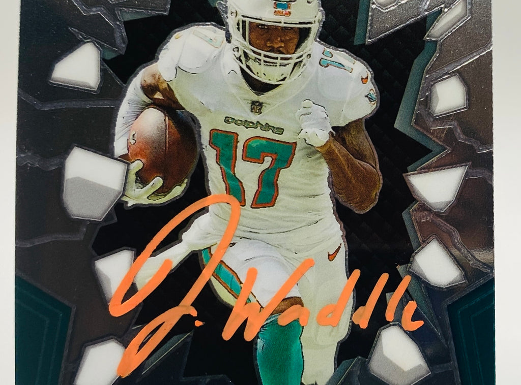 Jaylen Waddle Signed Card With COA (492350) (Dolphins)