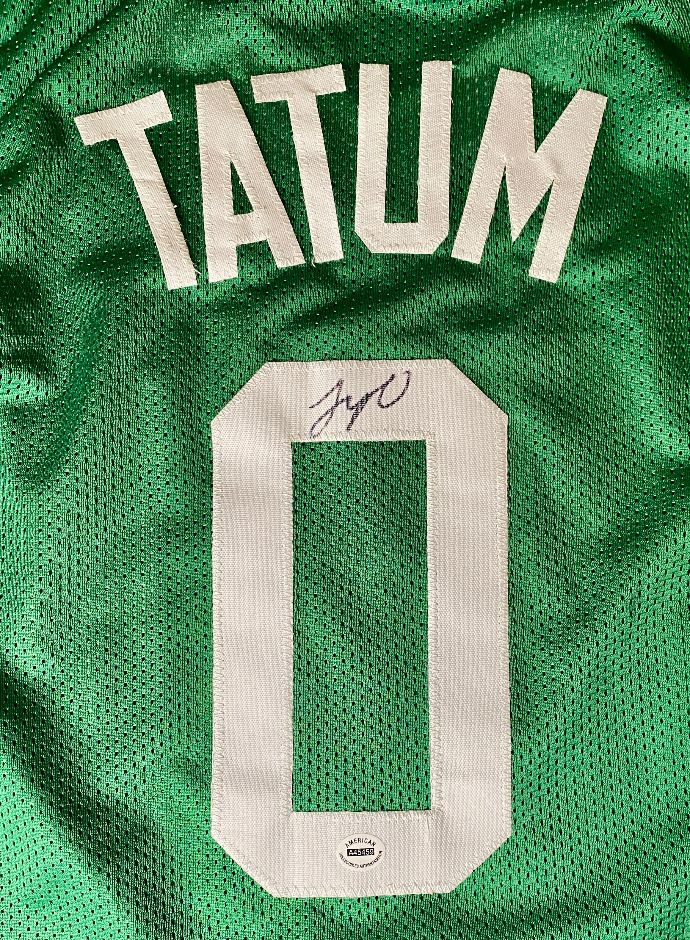Jayson Tatum Signed Jersey With COA (A45459) (Celtics)