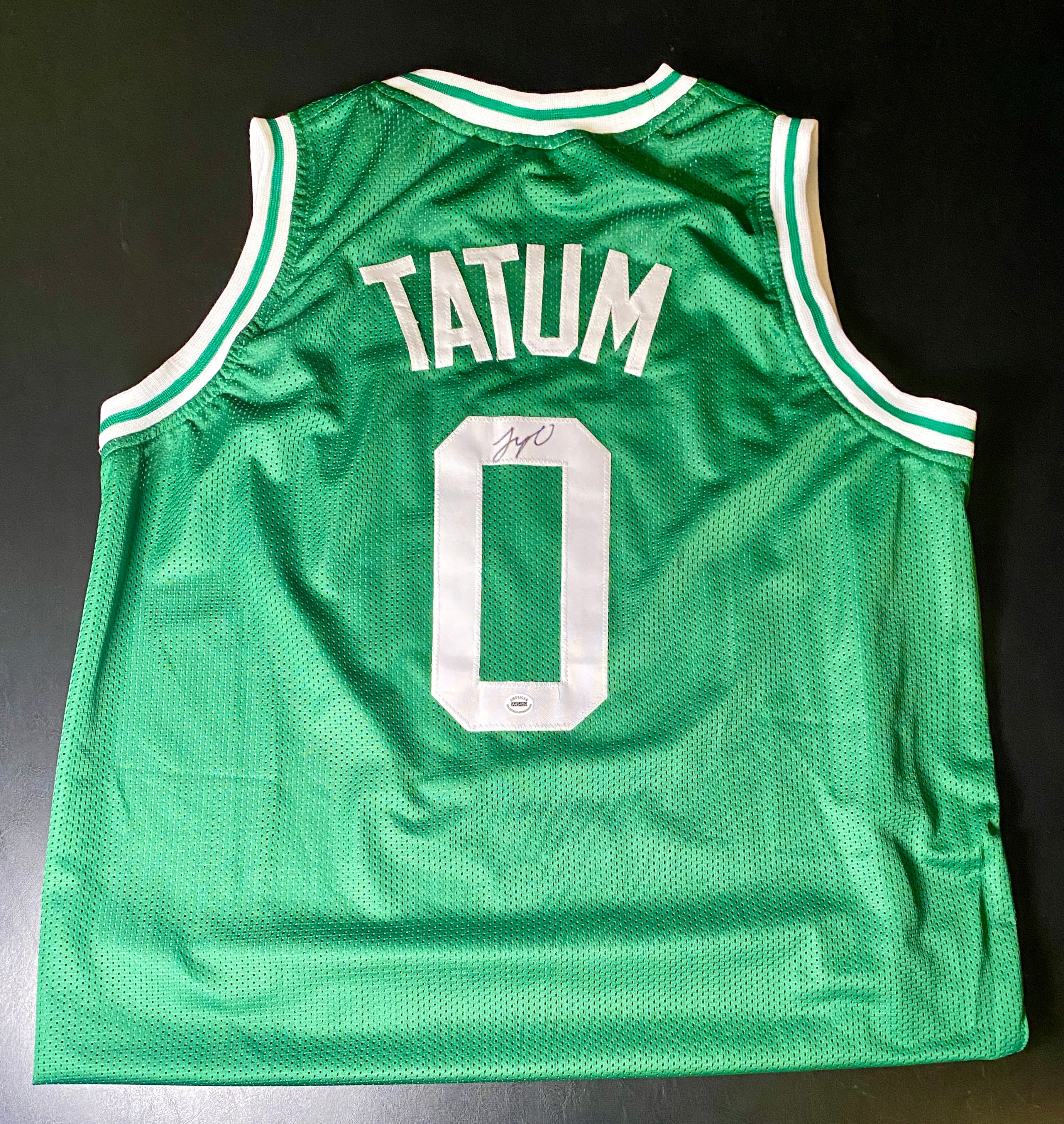 Jayson Tatum Signed Jersey With COA (A45459) (Celtics)
