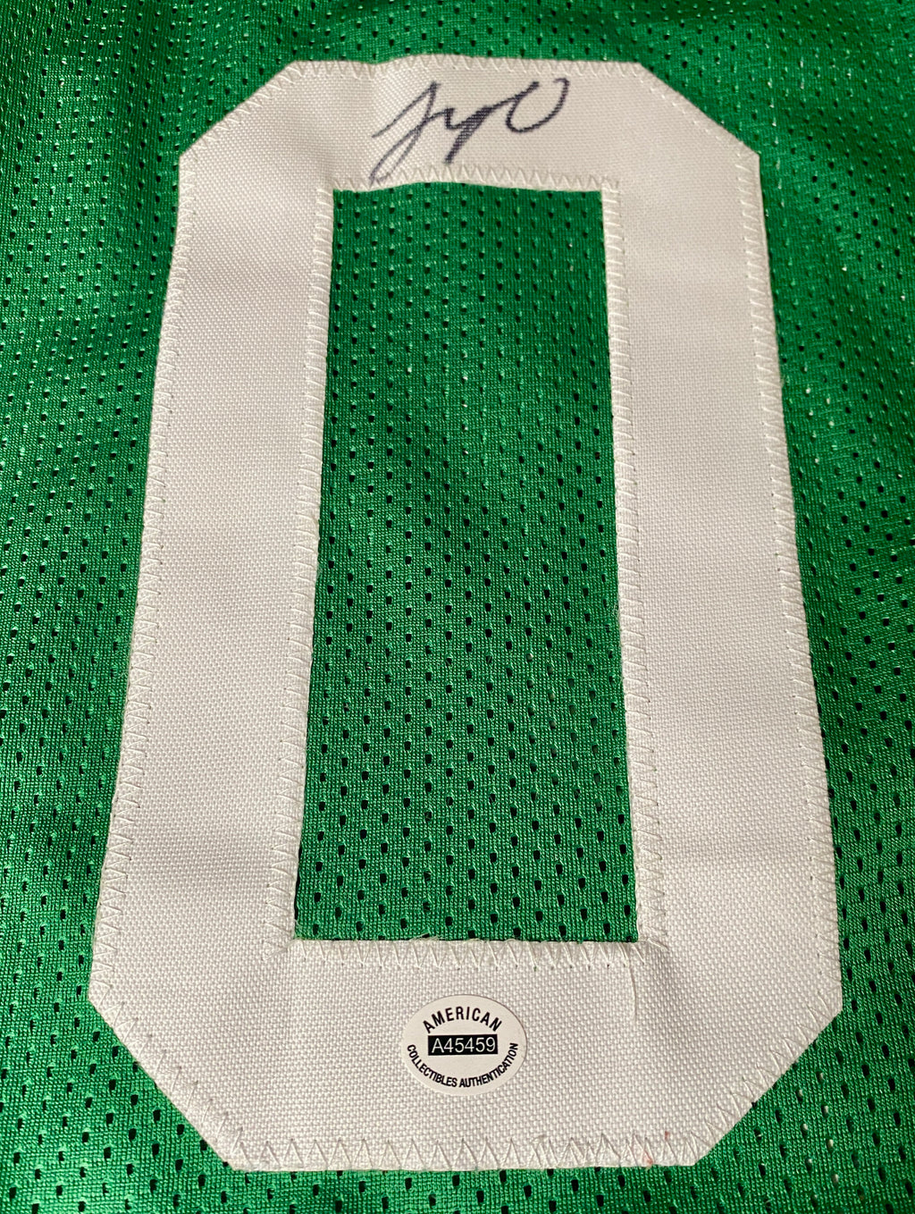 Jayson Tatum Signed Jersey With COA (A45459) (Celtics)