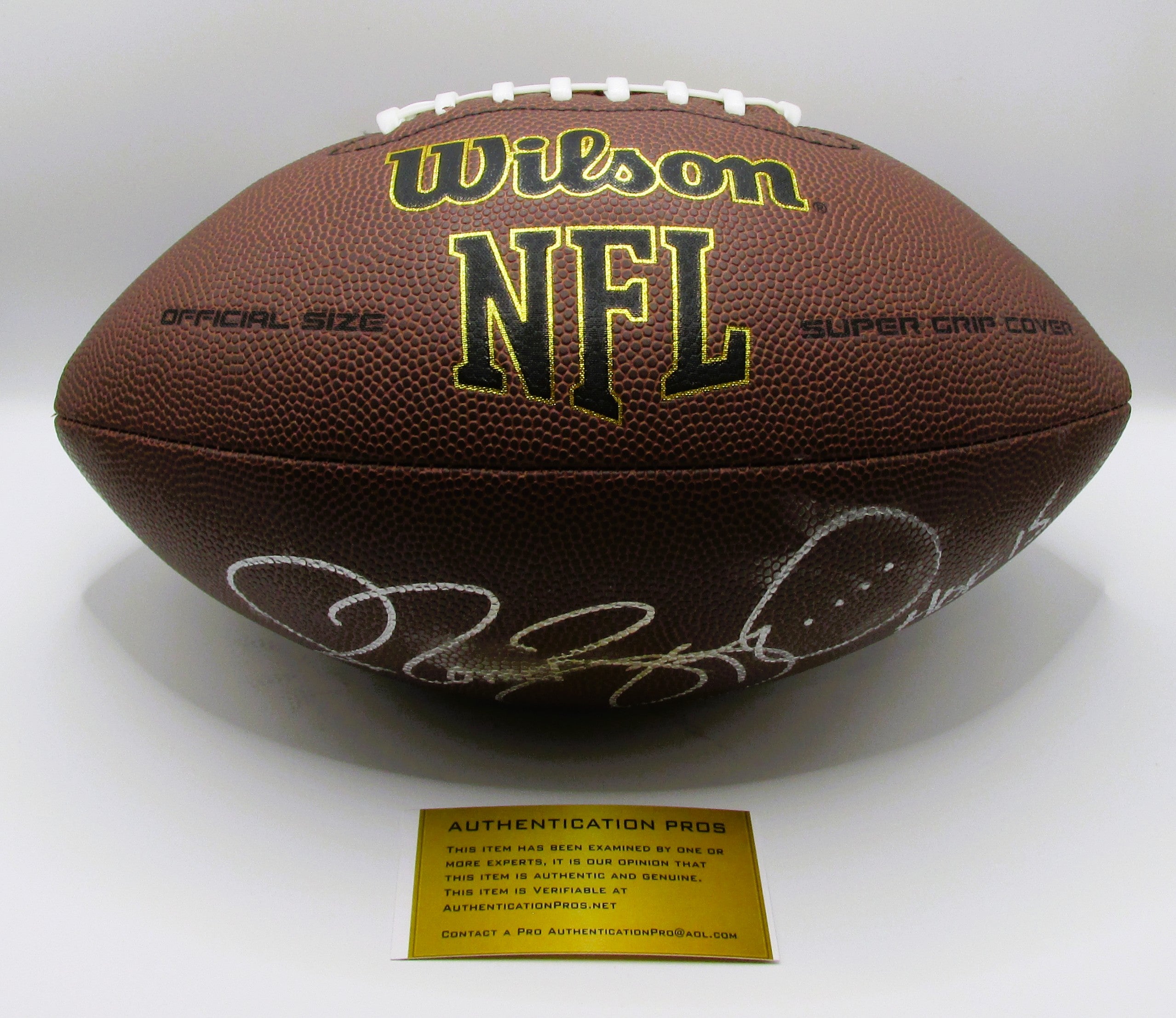 Jerome Bettis Signed Football With COA (986795) (Steelers)