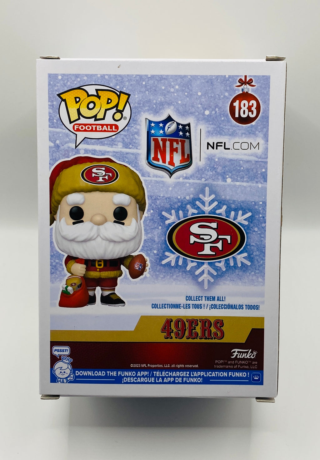 Jerry Rice Signed Funko In Case With COA (130693) (49ers)