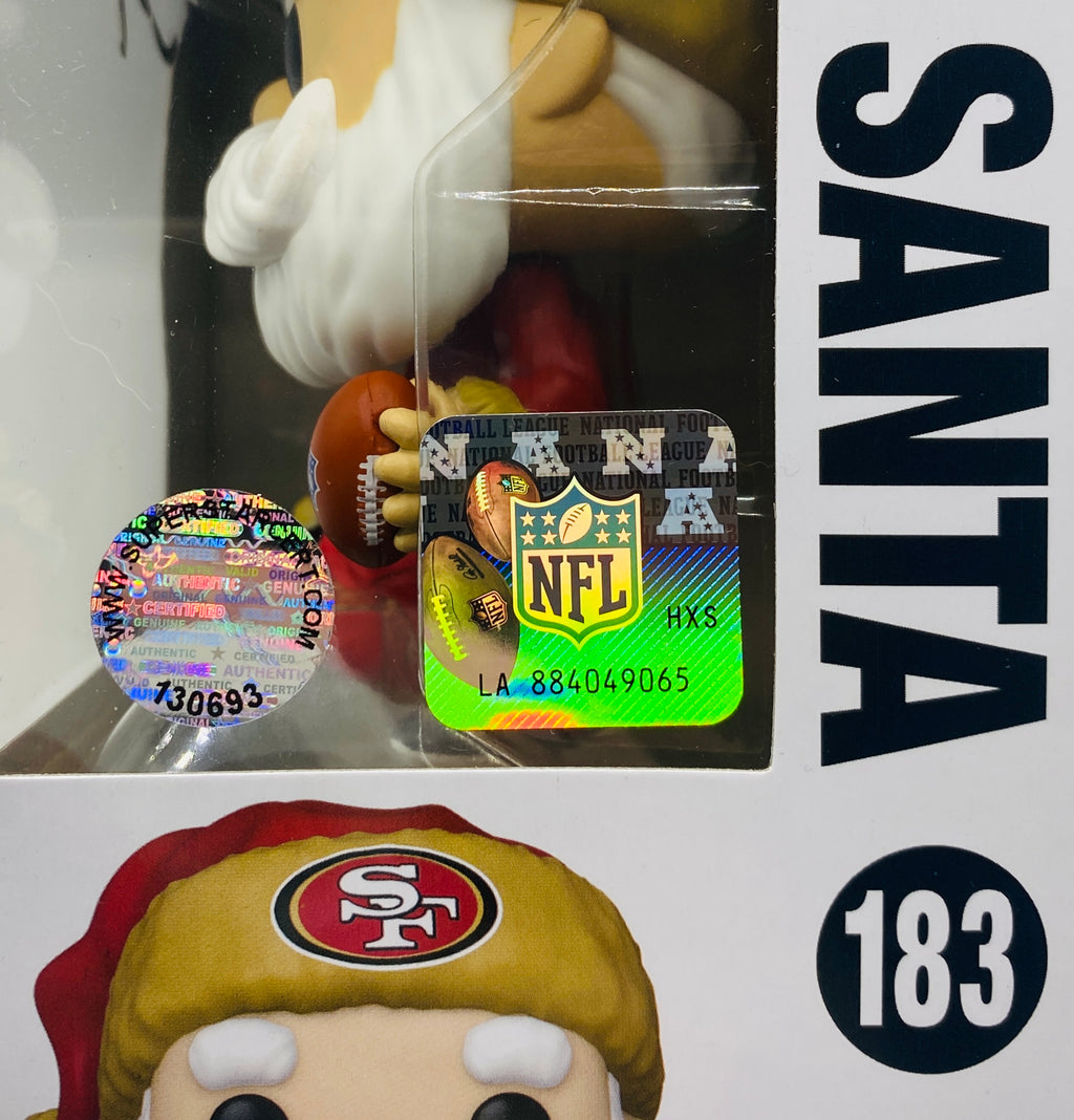 Jerry Rice Signed Funko In Case With COA (130693) (49ers)