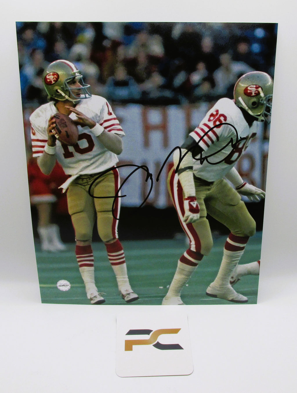 Joe Montana Signed 8x10 Photo With COA (PC485353) (49ers)