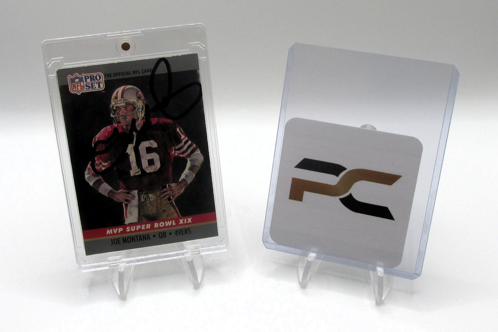 Joe Montana Signed Card With COA (PC484984) (49ers)