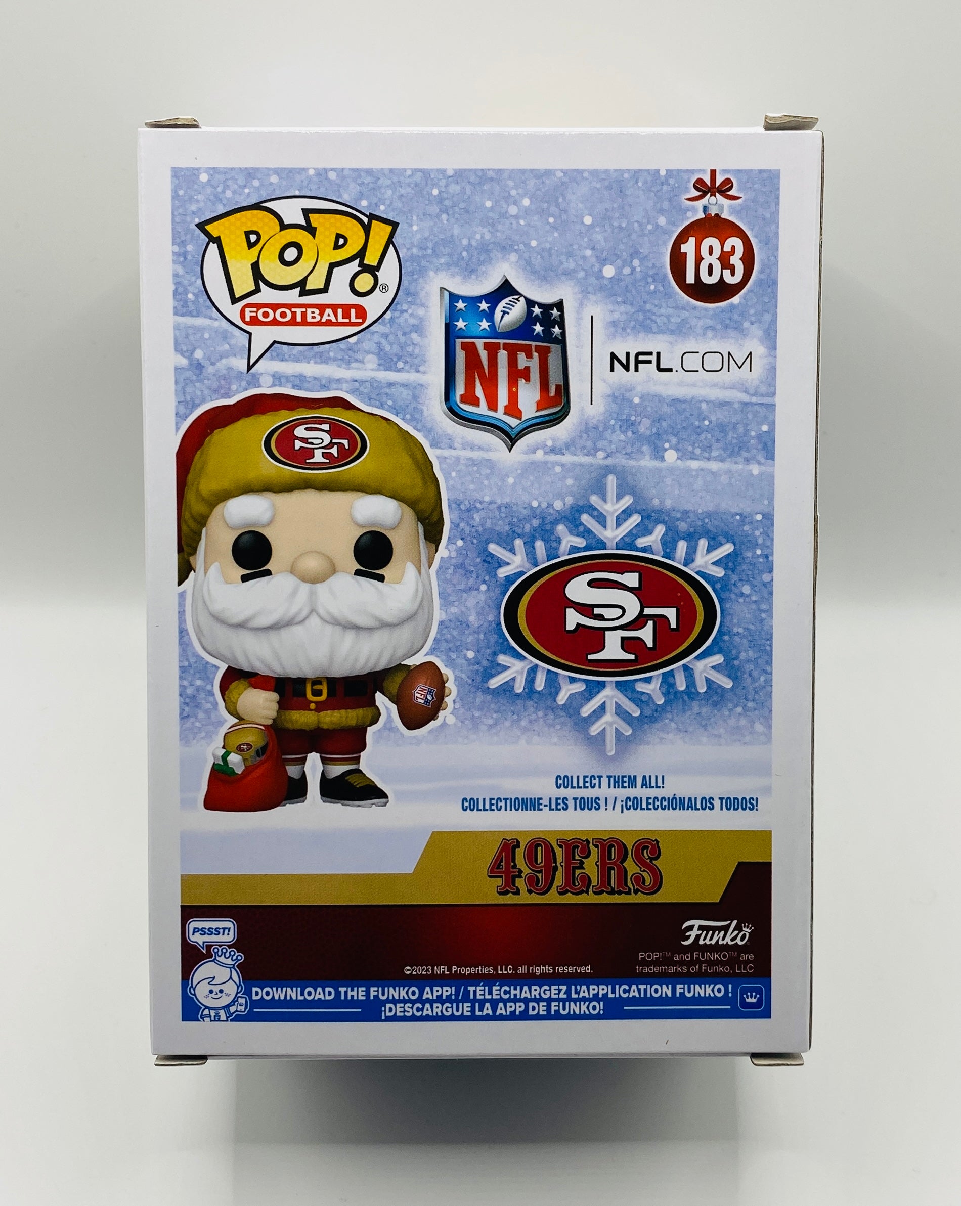 Joe Montana Signed Funko In Case With COA (130717) (49ers)