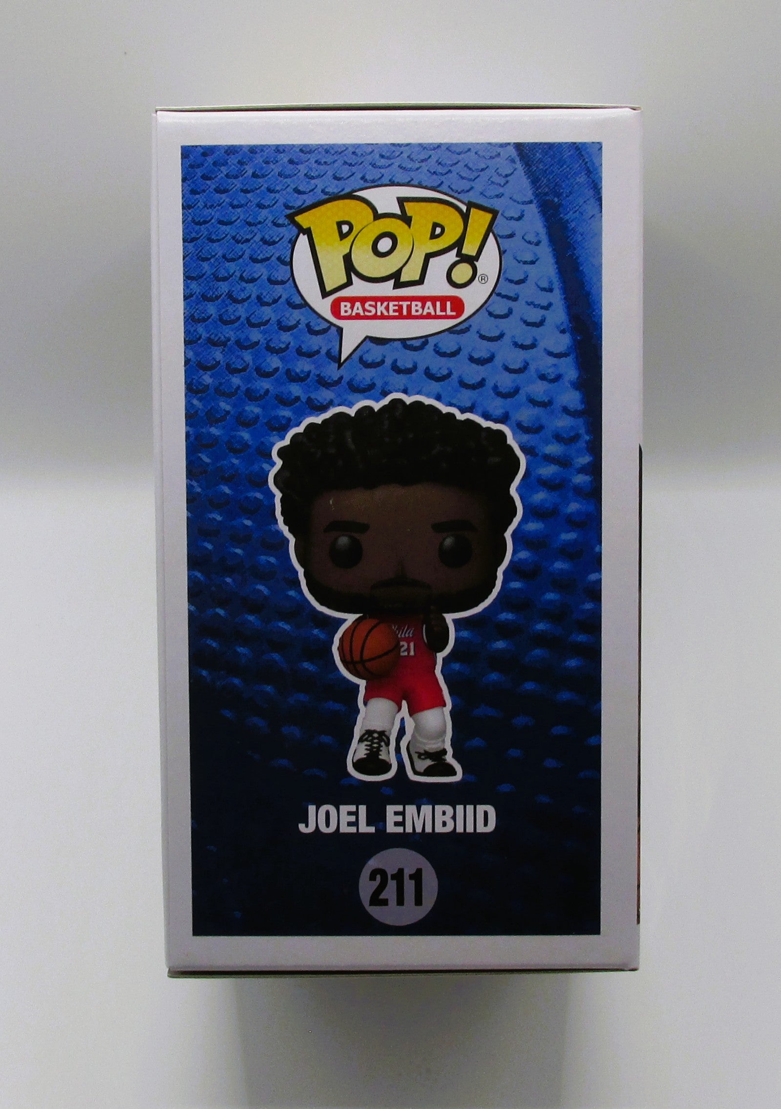 Joel Embiid Signed Funko In Case With COA (152244) (76ers)