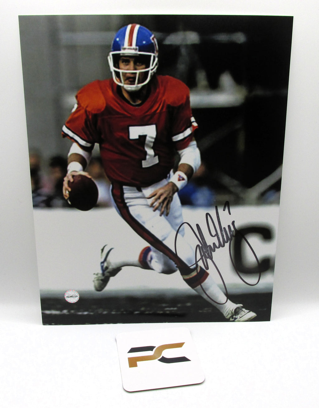 John Elway Signed 8x10 Photo With COA (PC485139) (Broncos)