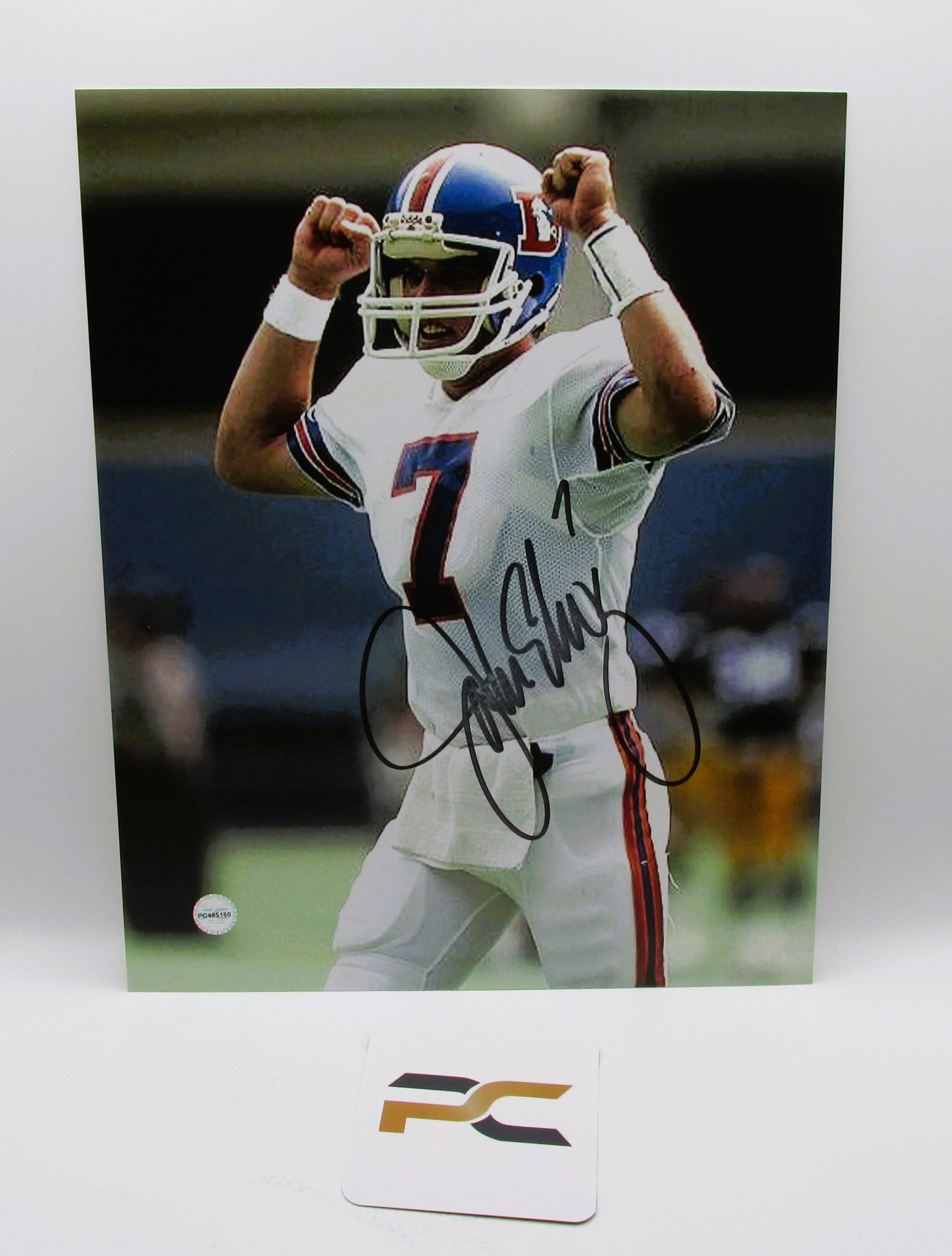 John Elway Signed 8x10 Photo With COA (PC485160) (Broncos)