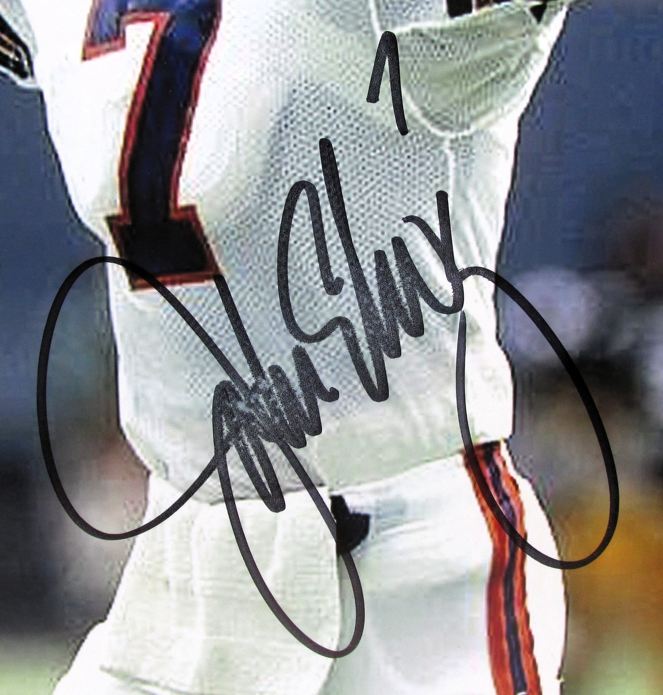John Elway Signed 8x10 Photo With COA (PC485160) (Broncos)