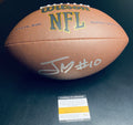 Jordan Love Signed Football With COA (PC602761) (Packers)