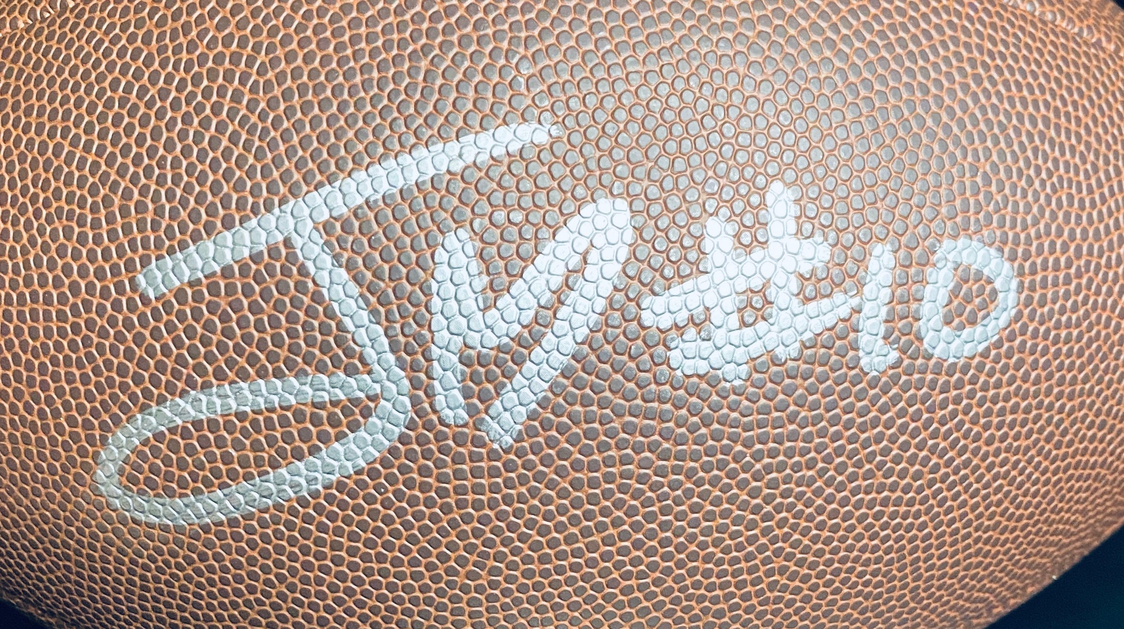 Jordan Love Signed Football With COA (PC602761) (Packers)