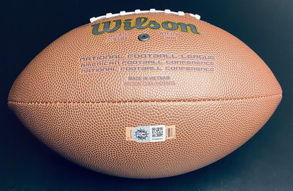 Jordan Love Signed Football With COA (PC602761) (Packers)