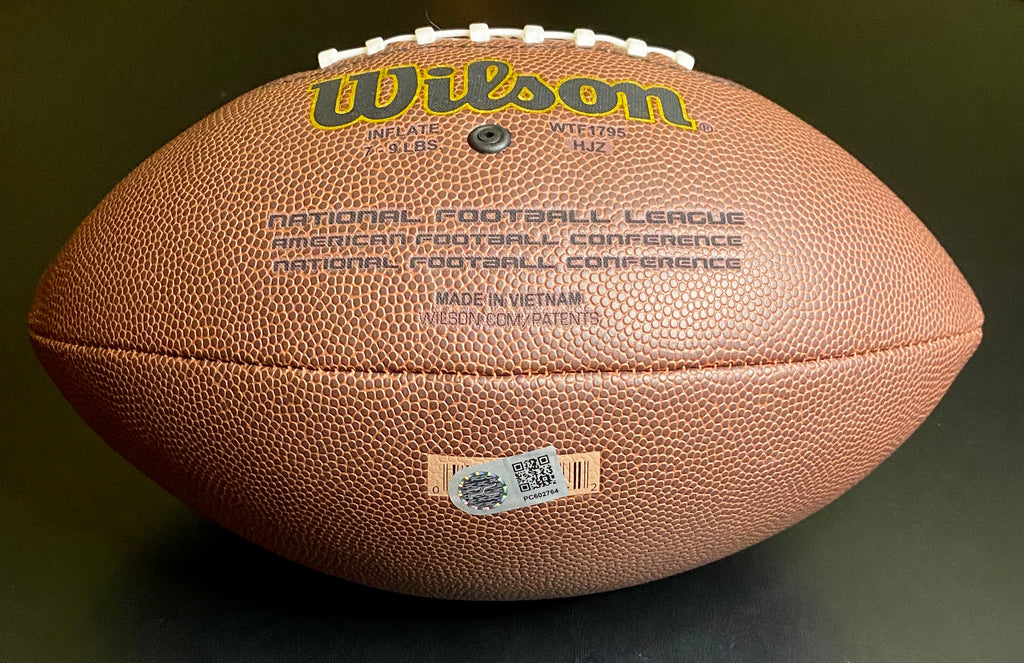 Jordan Love Signed Football With COA (PC602764) (Packers)