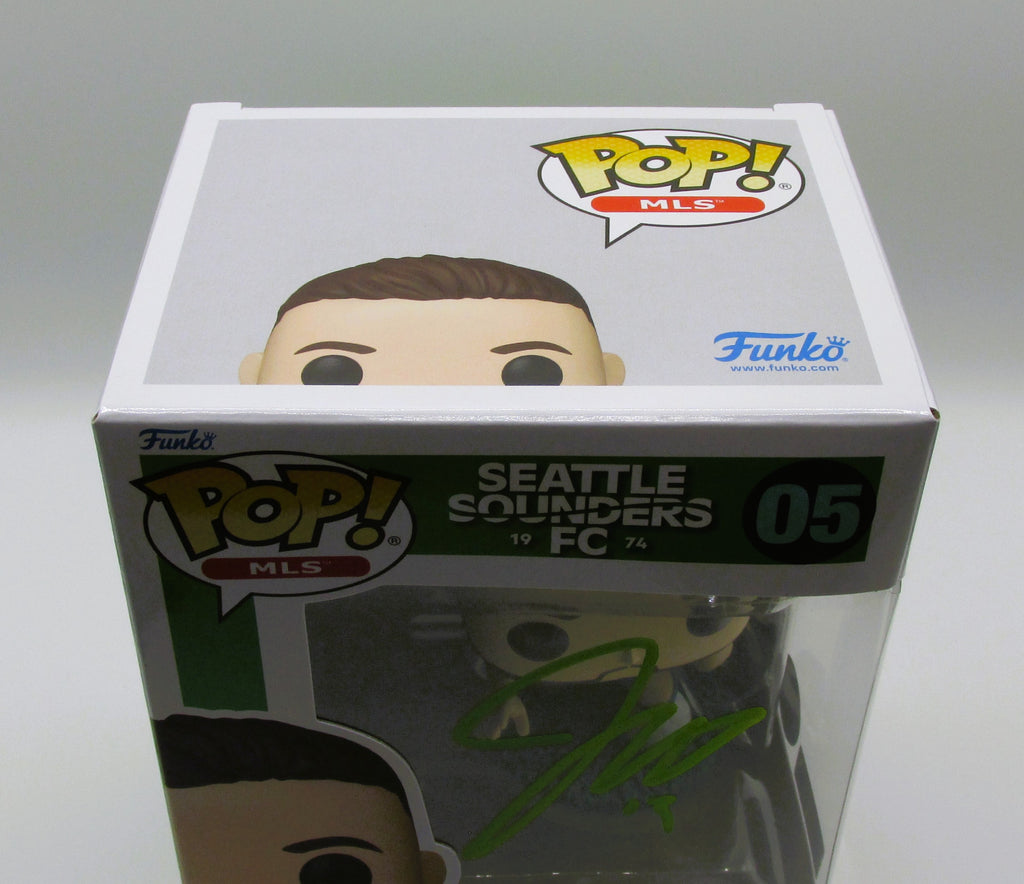 Jordan Morris Signed Funko In Case With COA (152253) (Sounders FC)