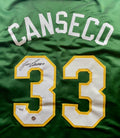 Jose Canseco Signed Jersey With COA (71286, 263328) (A's, Athletics)