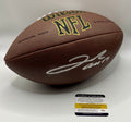 Josh Allen Signed Football With COA (PC605901) (Bills)
