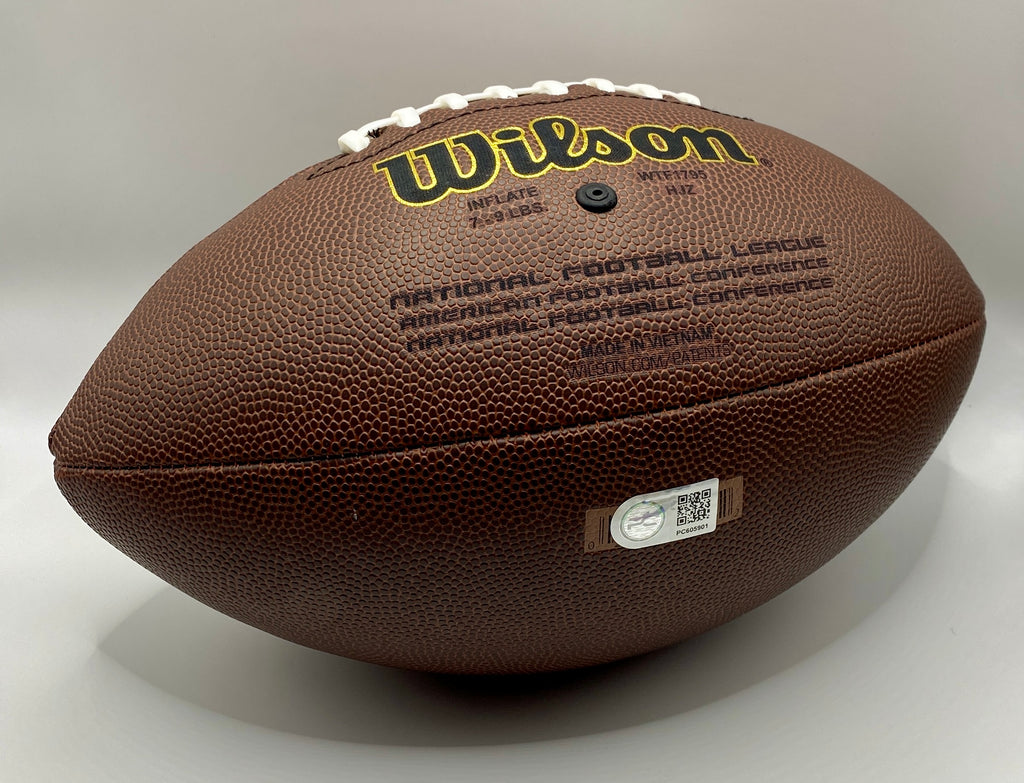 Josh Allen Signed Football With COA (PC605901) (Bills)