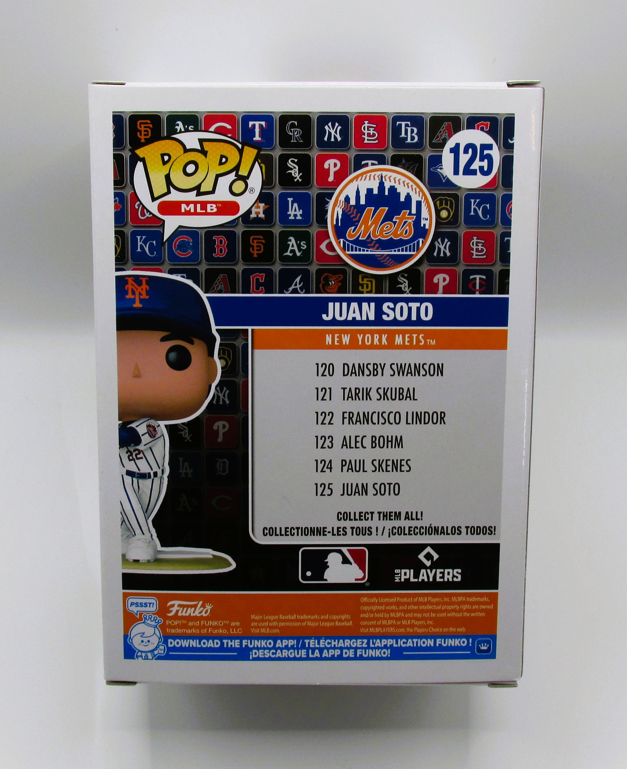 Juan Soto Signed Funko In Case With COA (2371612) (Mets)