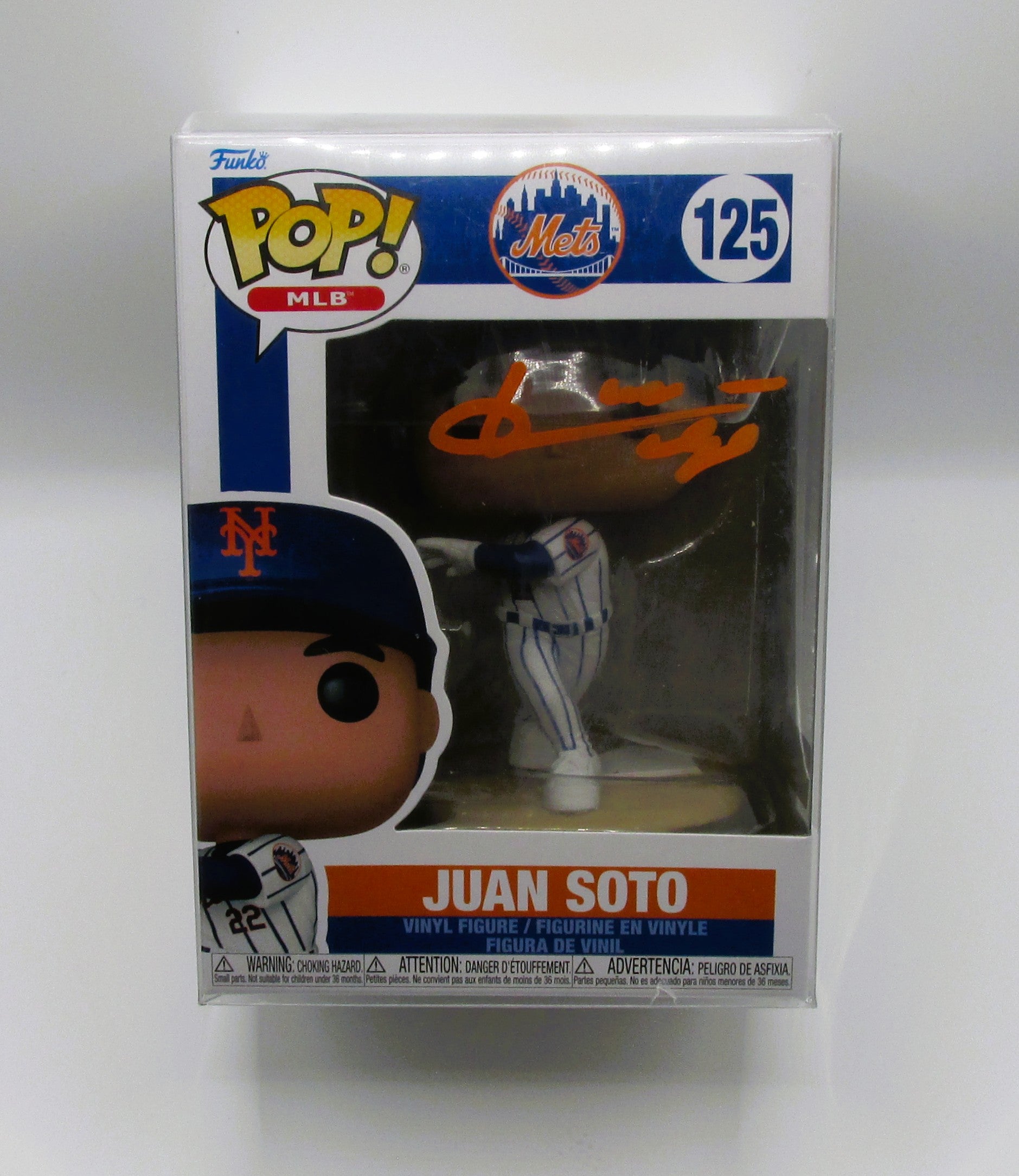 Juan Soto Signed Funko In Case With COA (2371612) (Mets)