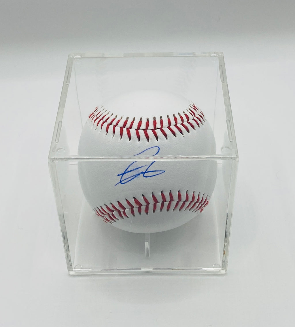 Julio Rodriguez Signed Baseball In Case With COA (984443) (Mariners)
