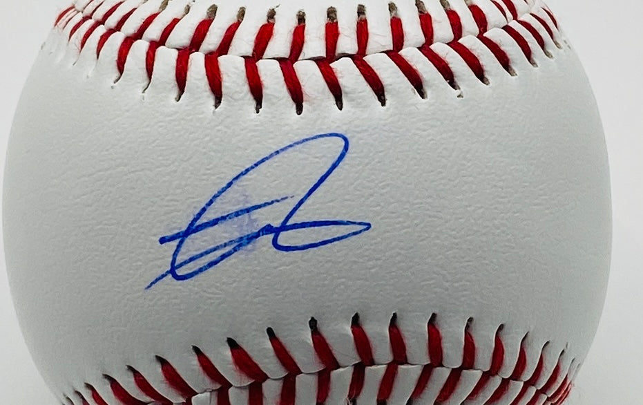 Julio Rodriguez Signed Baseball In Case With COA (984443) (Mariners)