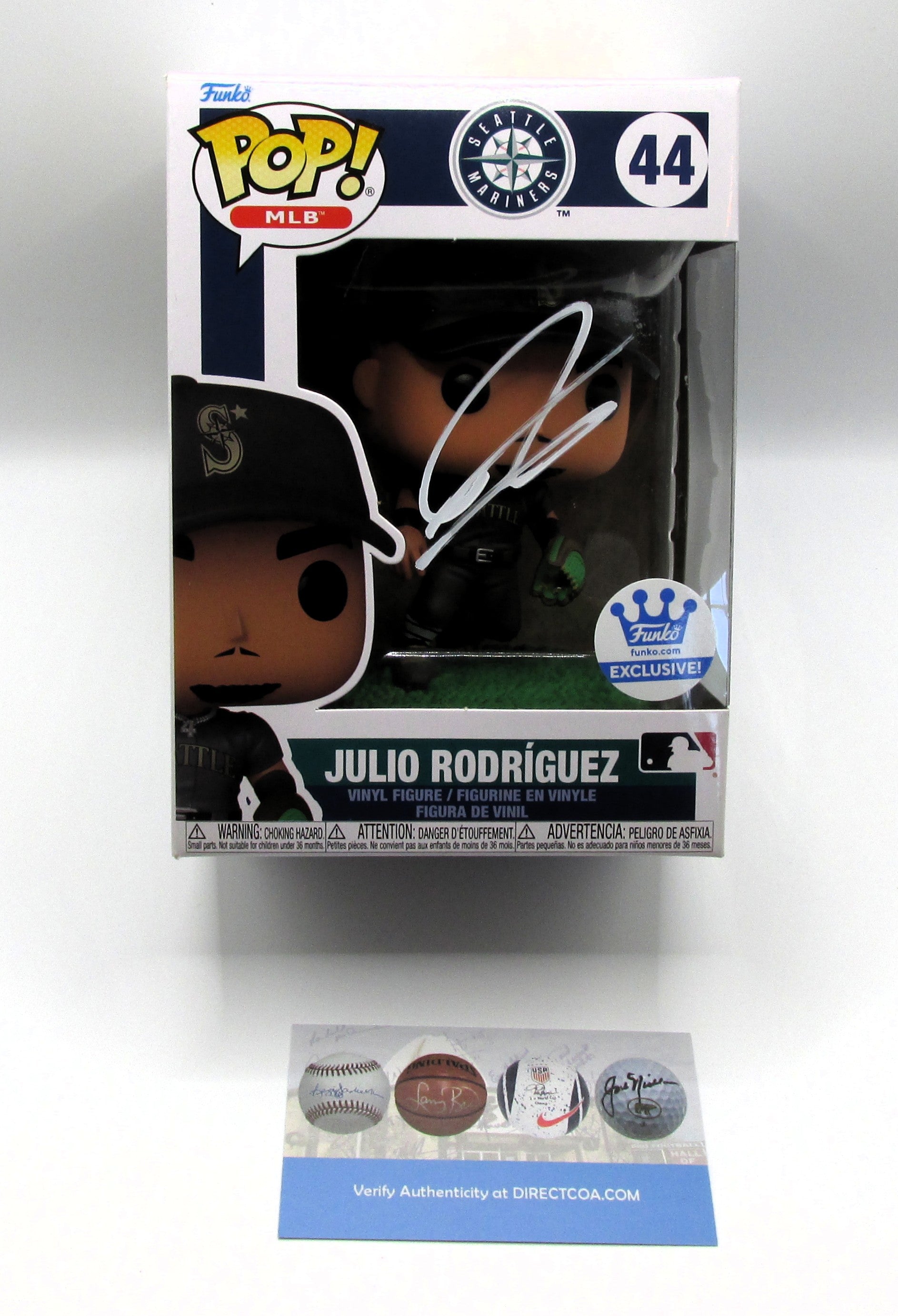 Julio Rodriguez Signed Funko With COA (2370590) (Mariners)