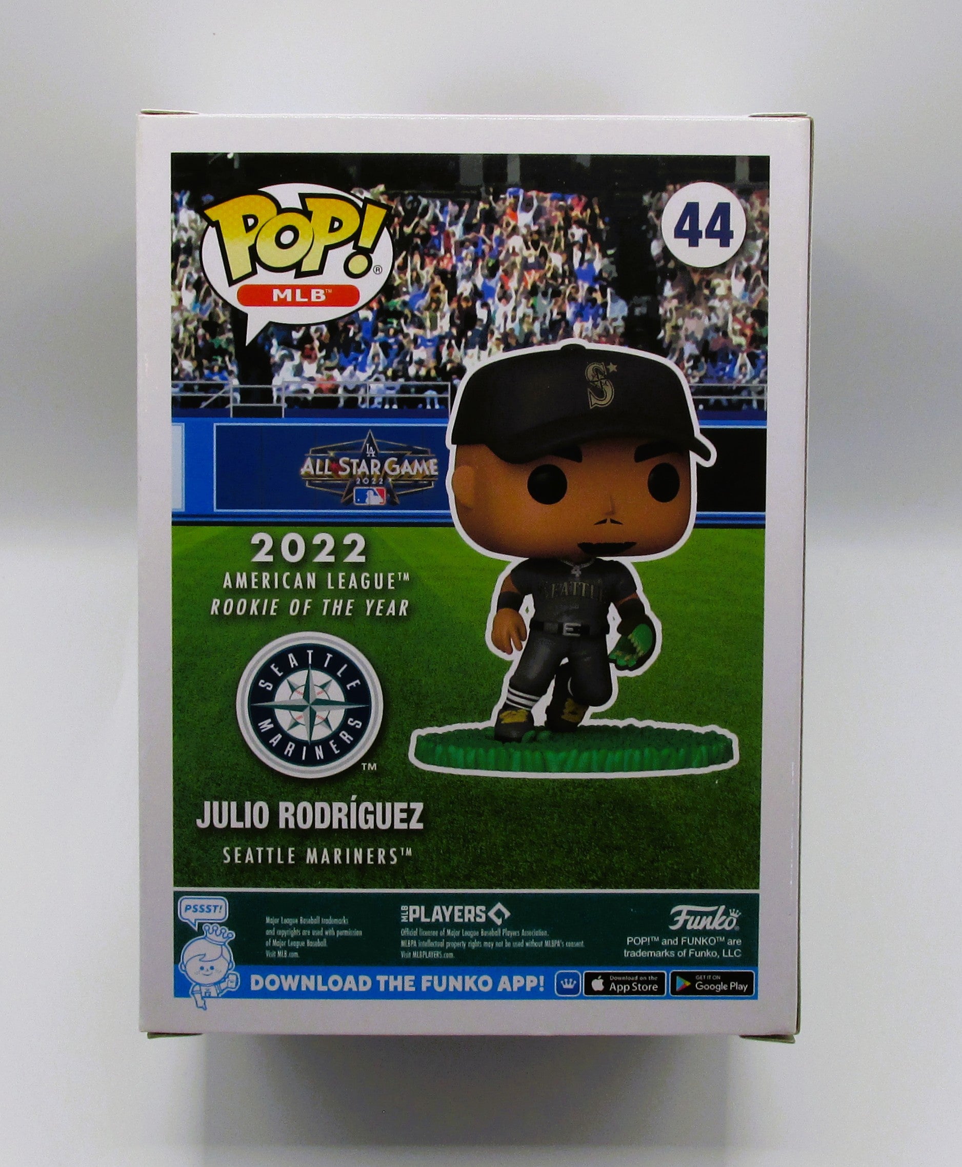 Julio Rodriguez Signed Funko With COA (2370590) (Mariners)