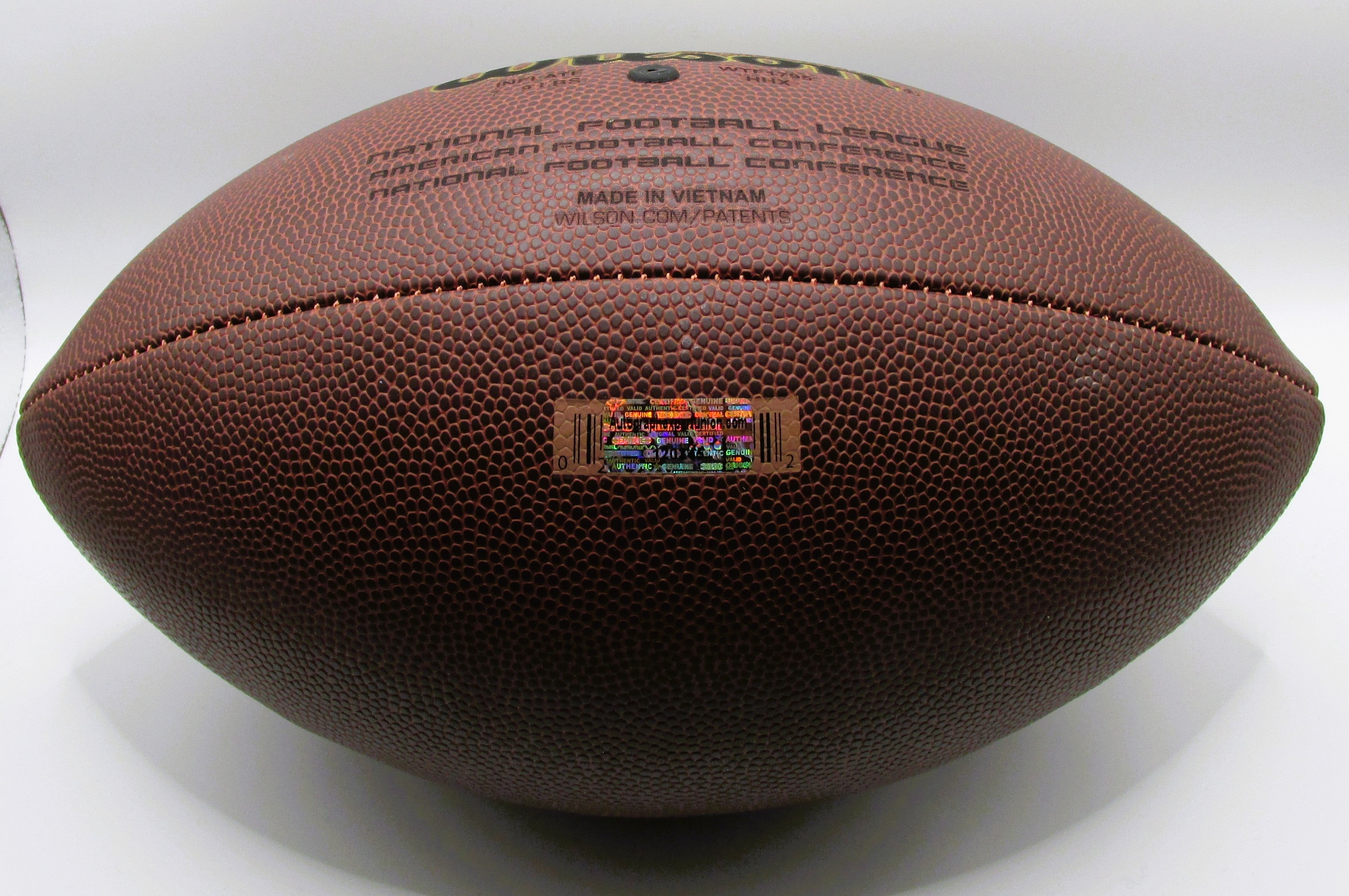 Justin Jefferson Signed Football With COA (120345) (Vikings)