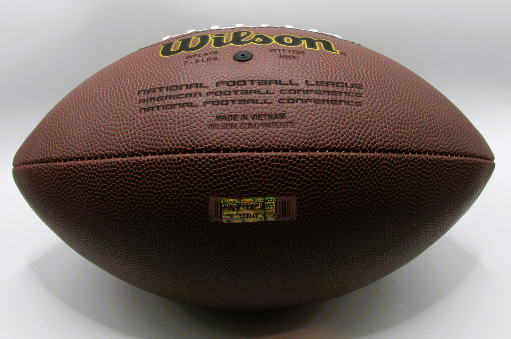 Justin Jefferson Signed Football With COA (120347) (Vikings)