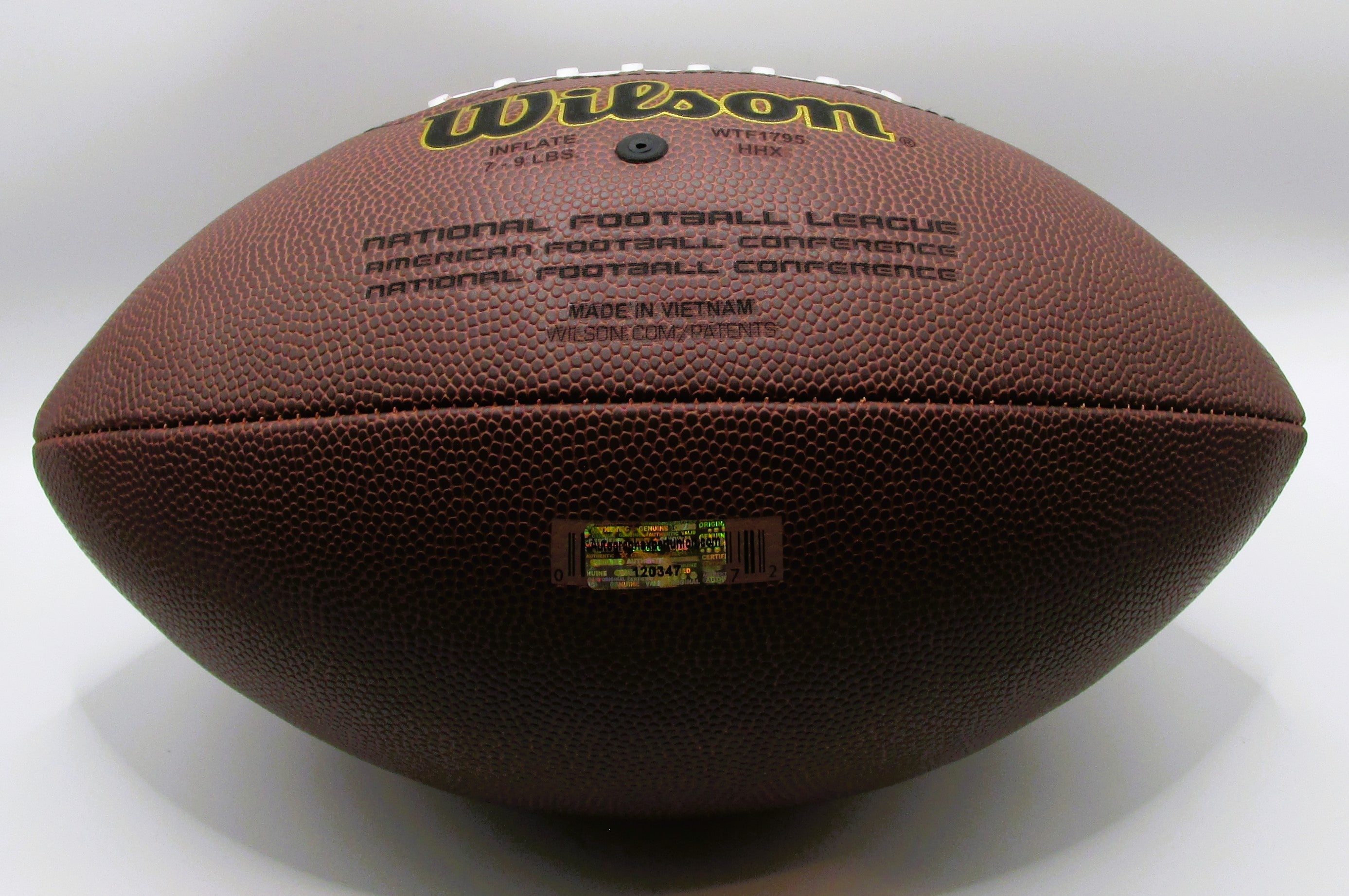 Justin Jefferson Signed Football With COA (120347) (Vikings)