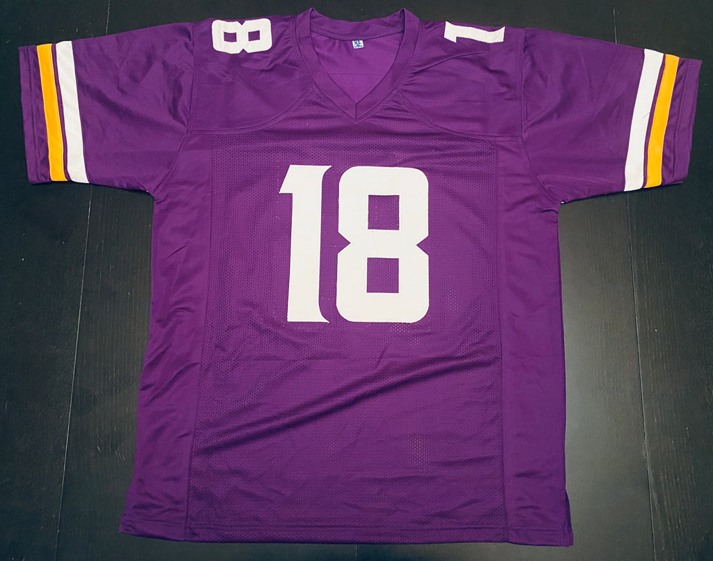 Justin Jefferson Signed Jersey With COA (A46725) (Vikings)