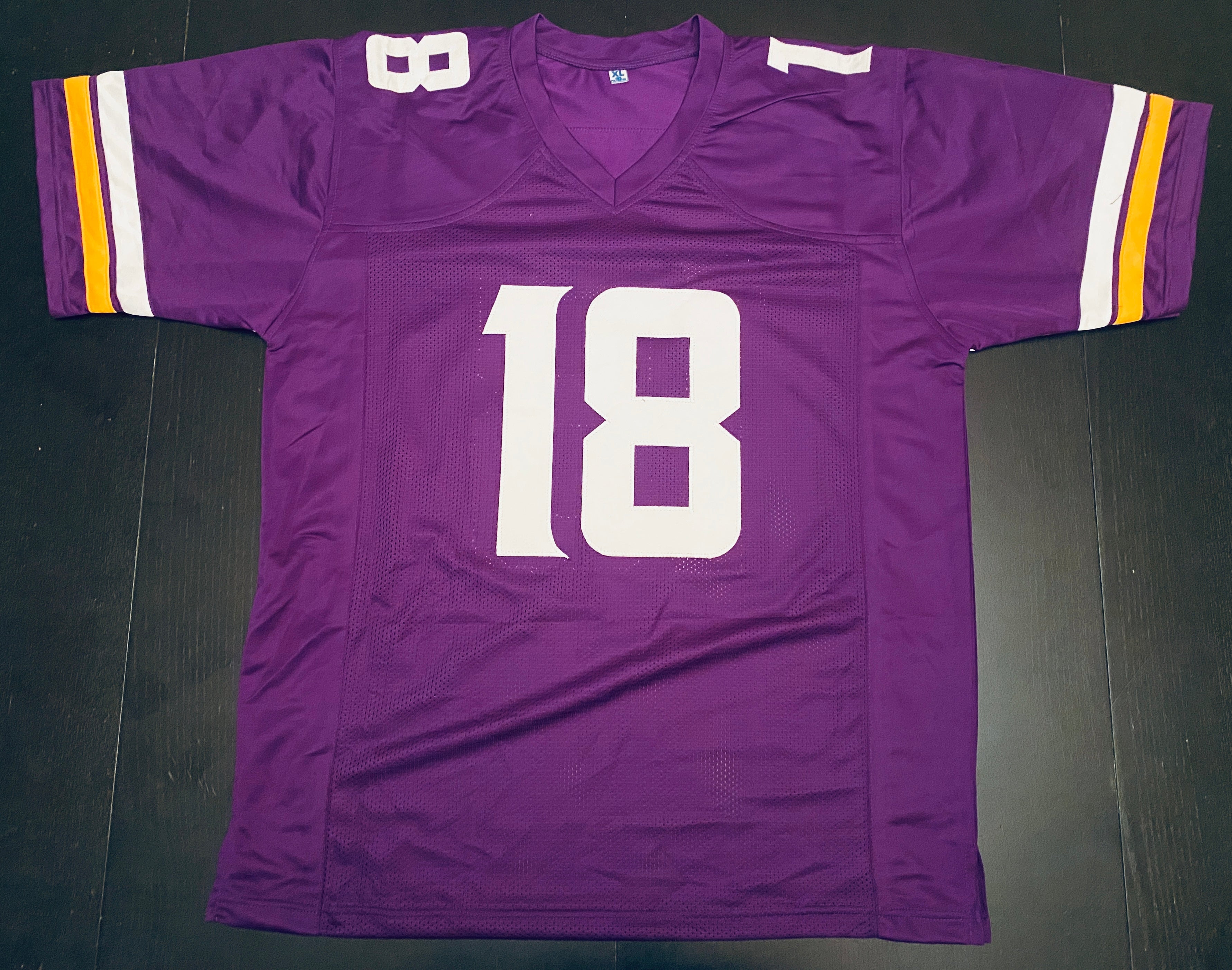 Justin Jefferson Signed Jersey With COA (A46725) (Vikings)